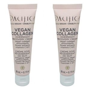 Pacifica Vegan Collagen Overnight Recovery Cream - 2 Count - 20 ml / 0.7 fl oz